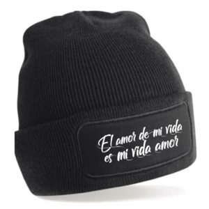 Gorro “El amor de mi vida es mi vida amor”